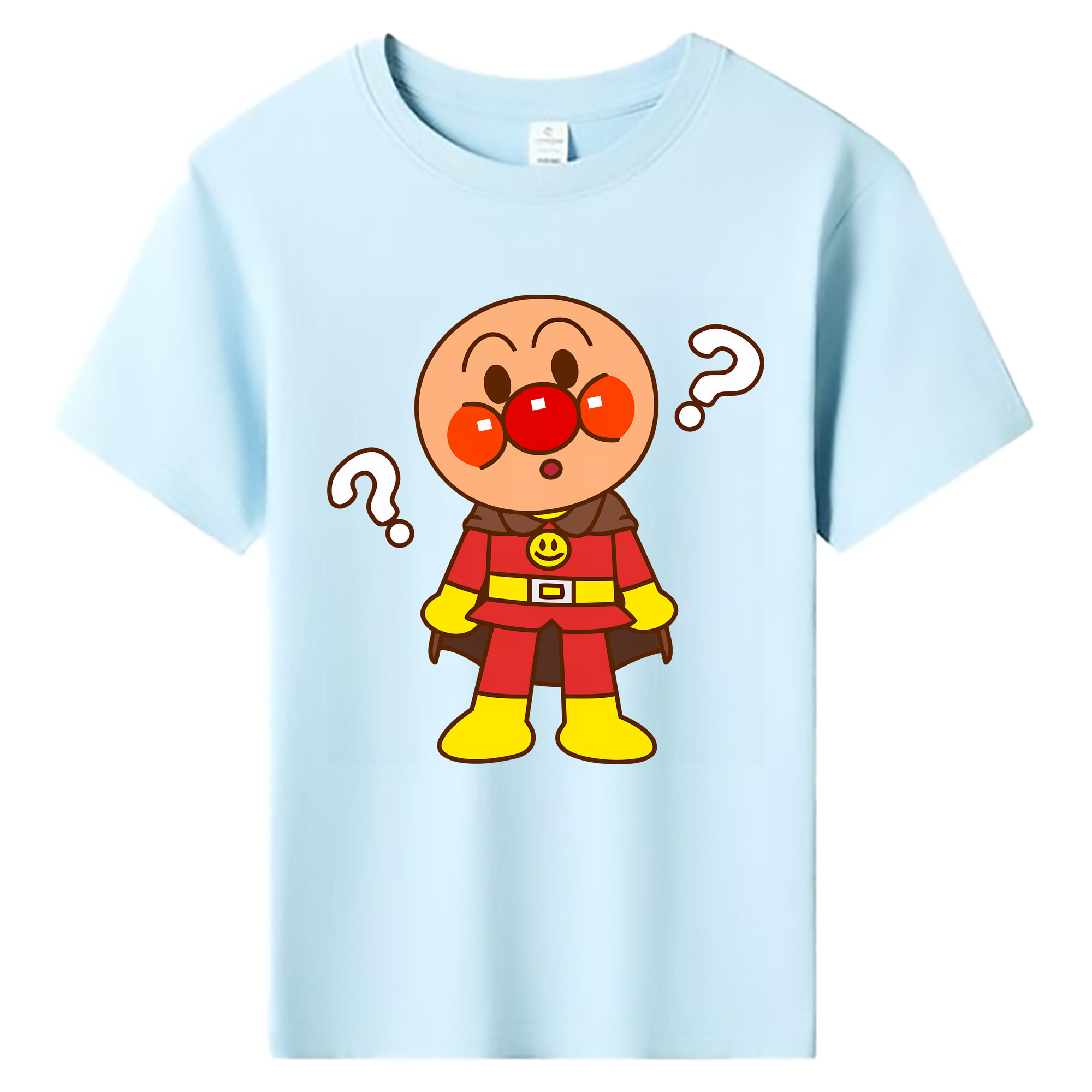 （画像用） アンパンマン Anpanman 綿100％キッズTシャツ（フロントプリント）